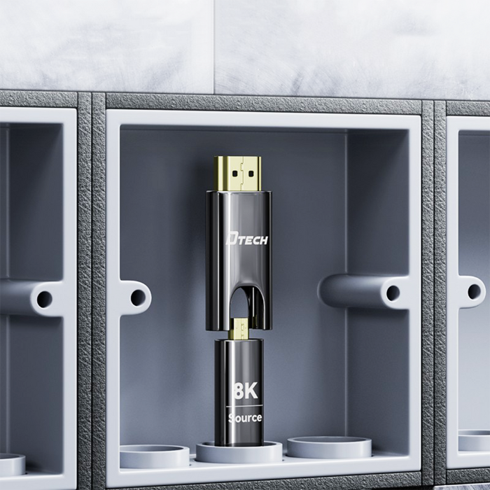 C&aacute;p HDMI 2.1 sợi quang 5m Dtech DT-HOF3005, hỗ trợ 8K 60Hz